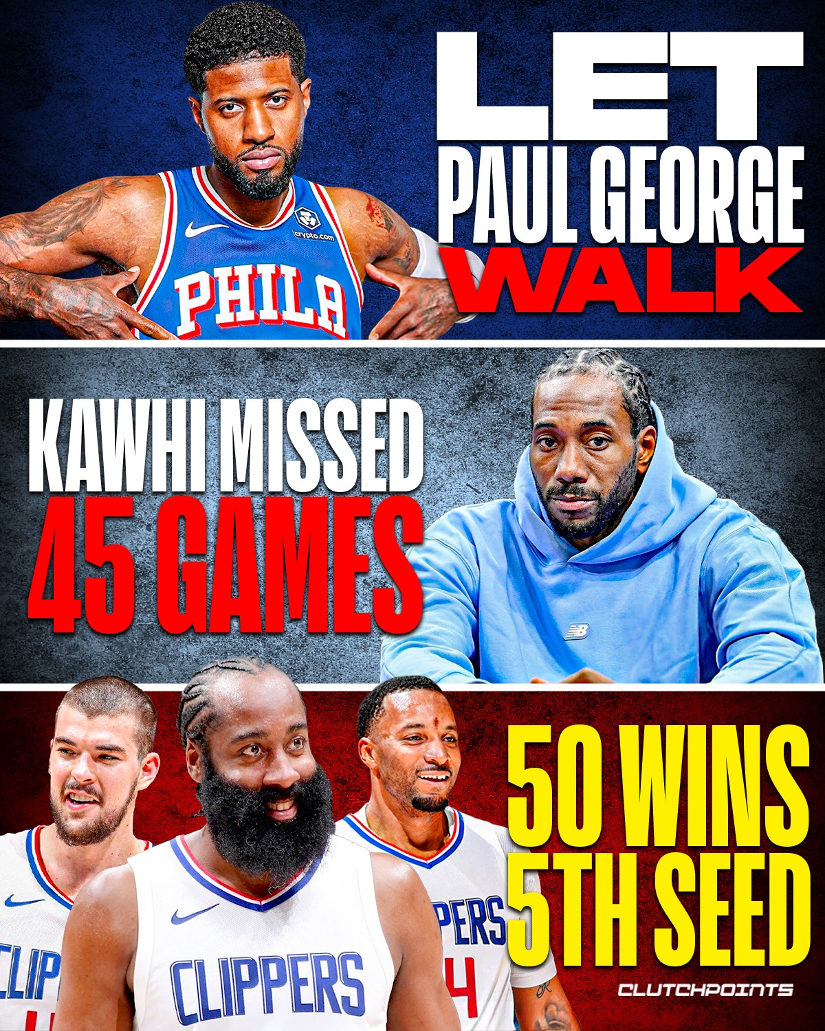 快船队连续暗示引进大牌球星，备战下赛季